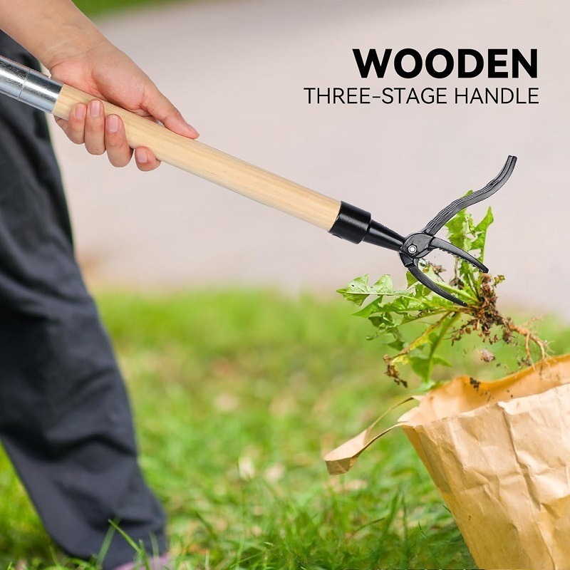 Weed Puller - 스탠딩 제초기 - 조절 가능한 45인치