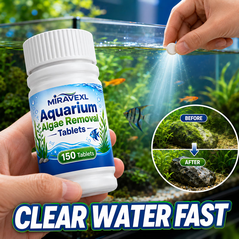 Aquaponics Fish Tank - 미라베엑스엘 150 수족관 조류 제거 정제,