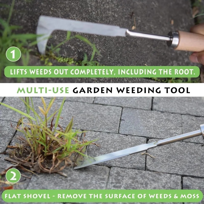 스테인리스 스틸 틈새 제초 도구 L자형 다용도 정원용  - Gardening Tools Used For Weeding 리뷰 및 가격