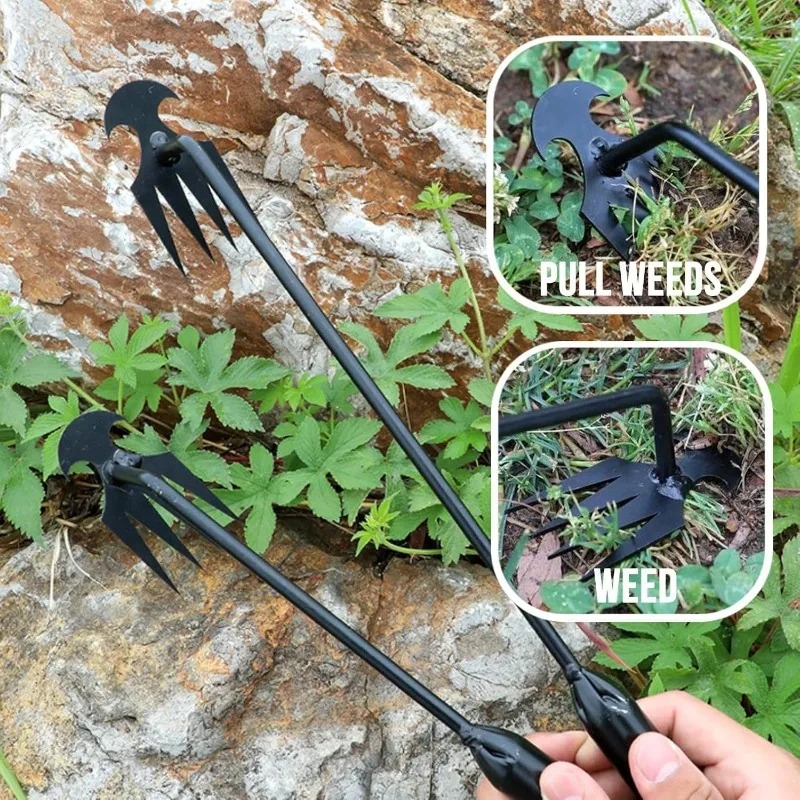 2 in 1 정원용 갈퀴 수동 종자 풀뿌리 제거 도구  - Weed Puller 리뷰 및 가격
