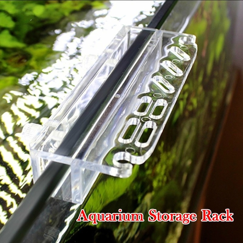 1PCS 새로운 수족관 식물 도구 스토리지 랙 트위터  - Aquaponics Fish Tank 리뷰 및 가격