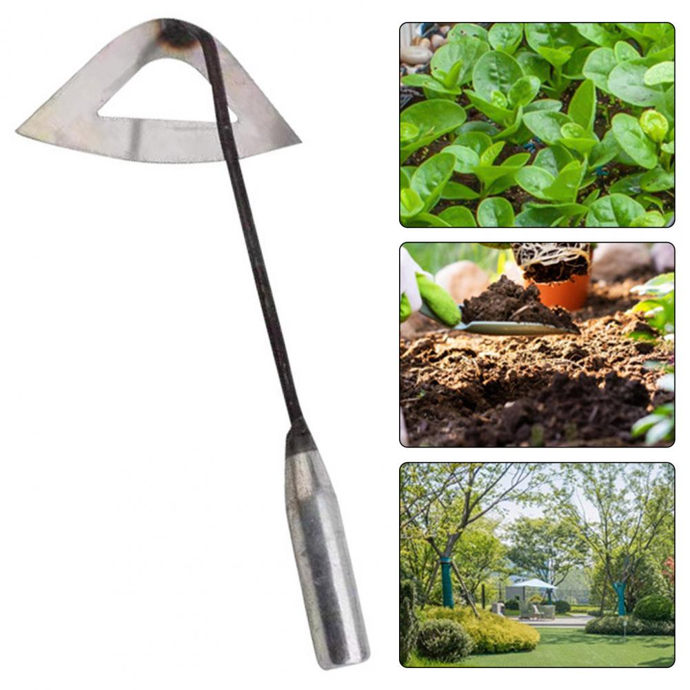 손잡이가 있는 정원 중공 괭이 잡초 유물, 녹슬지 않는 - Gardening Tools Used For Weeding 리뷰 및 가격