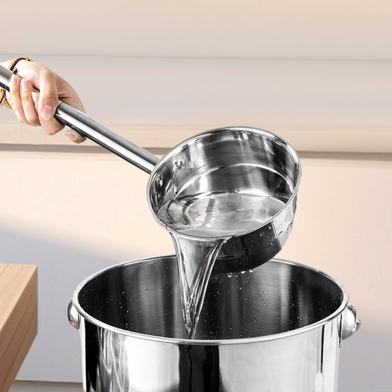 10인치 수프 국자 대형 국자 도구 스테인리스 스틸 넉 - Gardening Tools Big 리뷰 및 가격