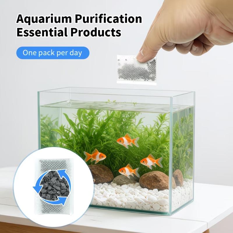 10/20/40Pcs 어항 활성탄 가방 수족관 필터 미 - Aquaponics Fish Tank 리뷰 및 가격