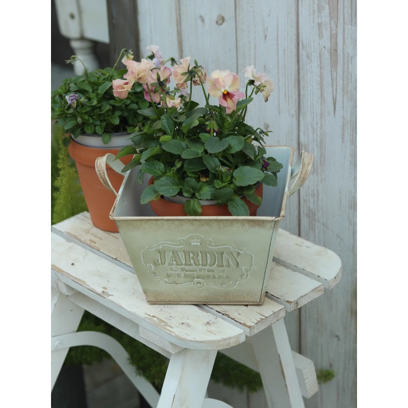 빈티지 전원풍 틴 영국식 양손잡이 화분 꽃통 꽃 도구  - Gardening Tools In English 리뷰 및 가격