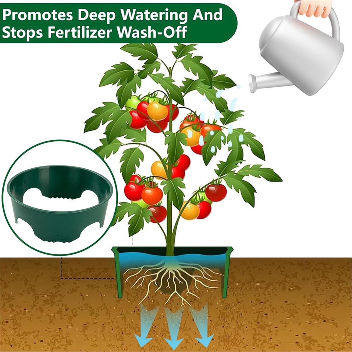 대폭 할인! 뿌리 급수 및 잡초 제거를 위한 4개의 식 - Gardening Tools Big 리뷰 및 가격