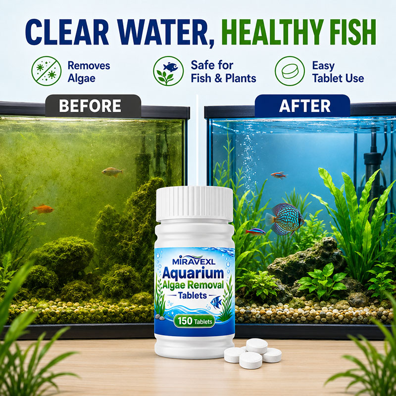 미라베엑스엘 150 수족관 조류 제거 정제, 안전한 조 - Aquaponics Fish Tank 리뷰 및 가격