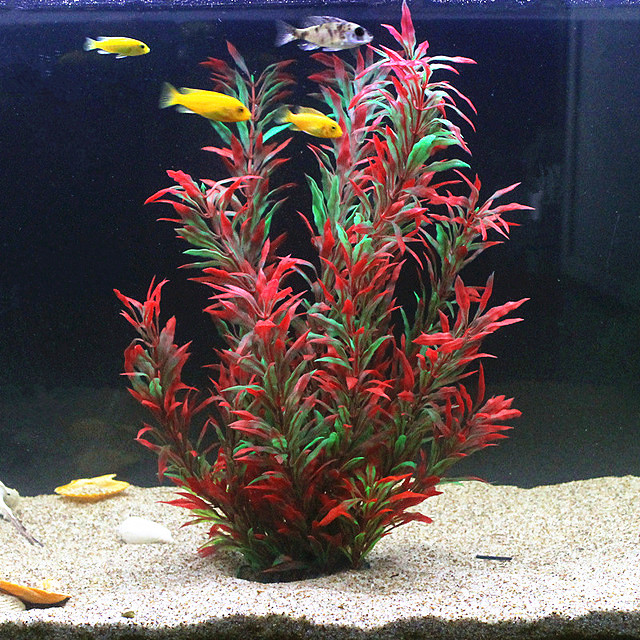 50CM 인조 어항 희귀 식물 수족관 가짜 대나무 잎  - Aquaponics Fish Tank 리뷰 및 가격