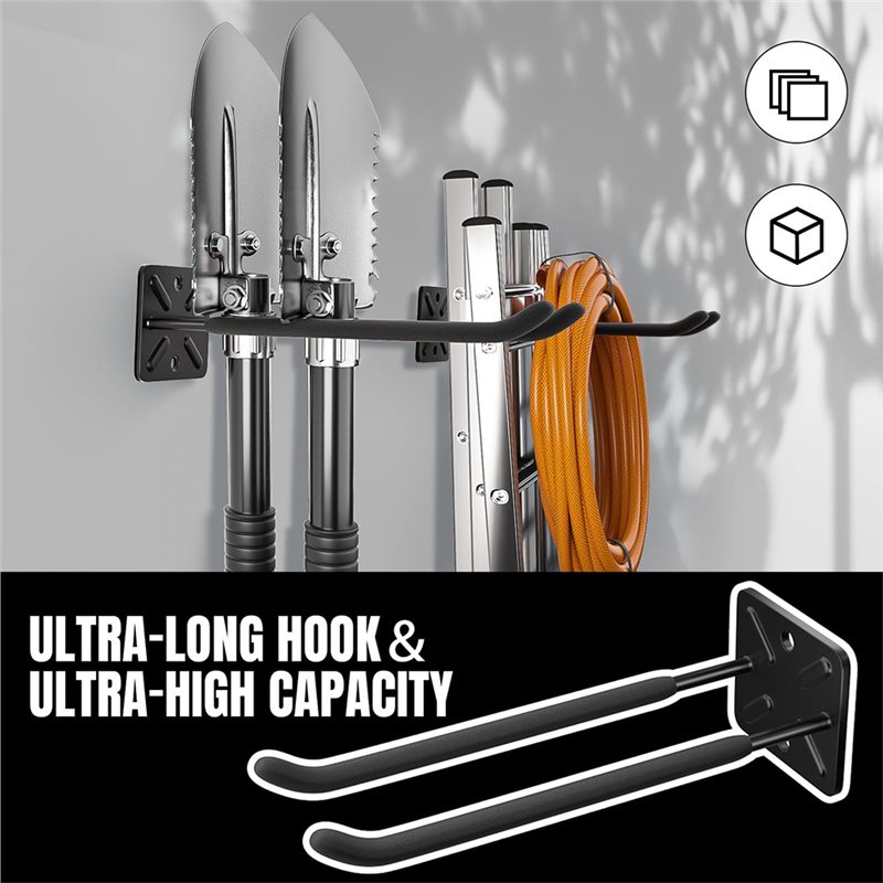 【플래시딜】튼튼한 벽걸이형 차고용 후크-사다리, 정원용 - Gardening Tools Deals 리뷰 및 가격