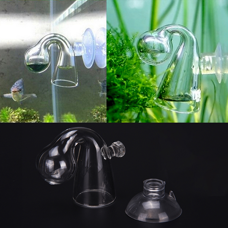 확산 유리 CO2 드롭 검사기 수족관 물고기 탱크 용  - Aquaponics Fish Tank 리뷰 및 가격