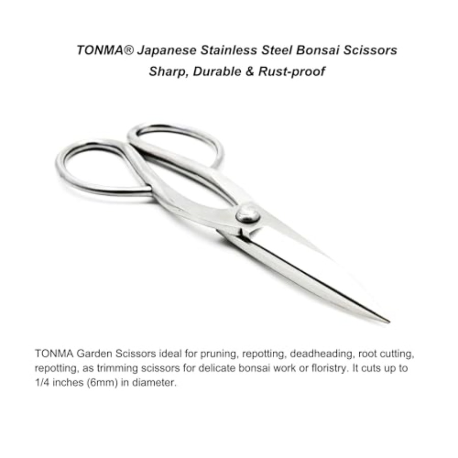 톤마 가위 [일본산] 8인치 솔리드 스테인리스 스틸 하 - Gardening Tools Made In Japan 리뷰 및 가격